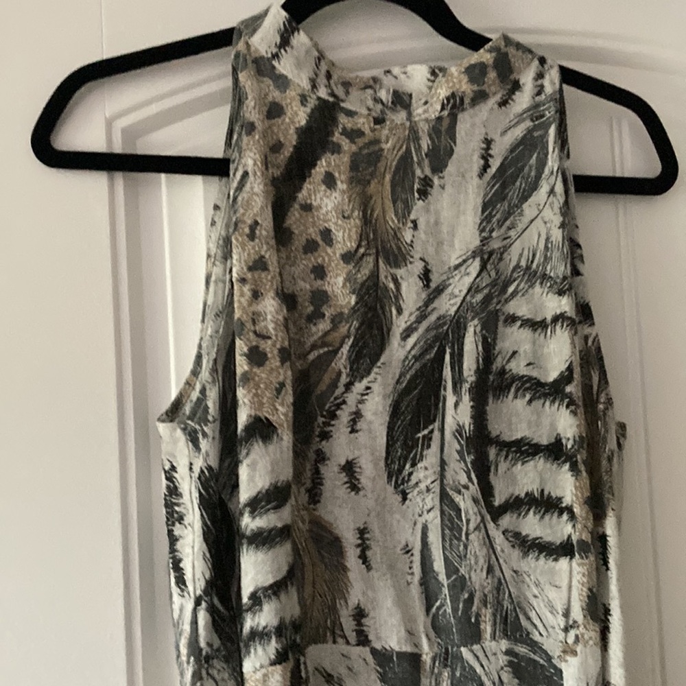 NWT linen midi dress
